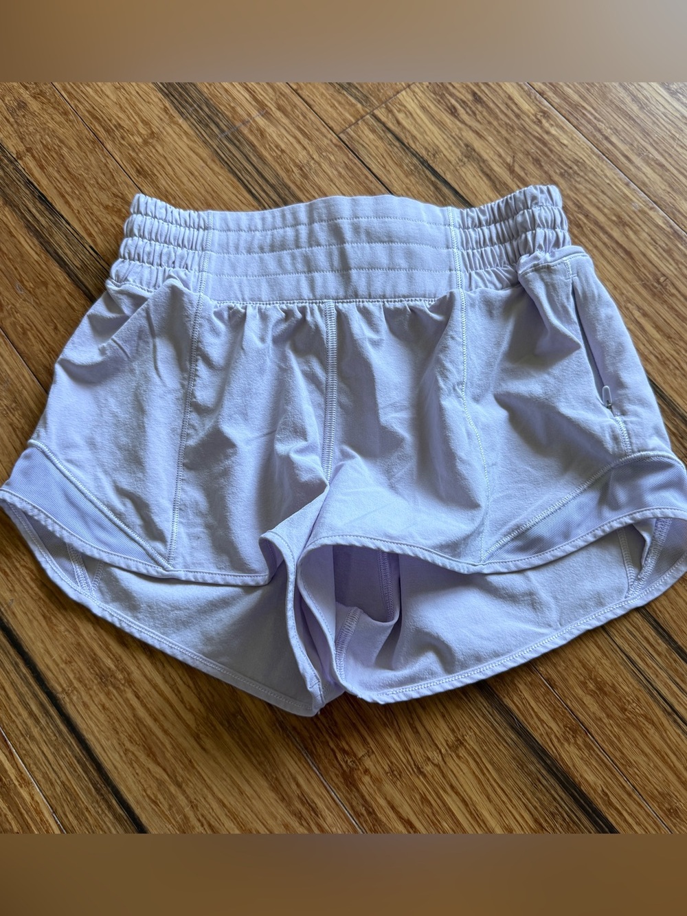 Lululemon Hotty Hot Light Purple Shorts